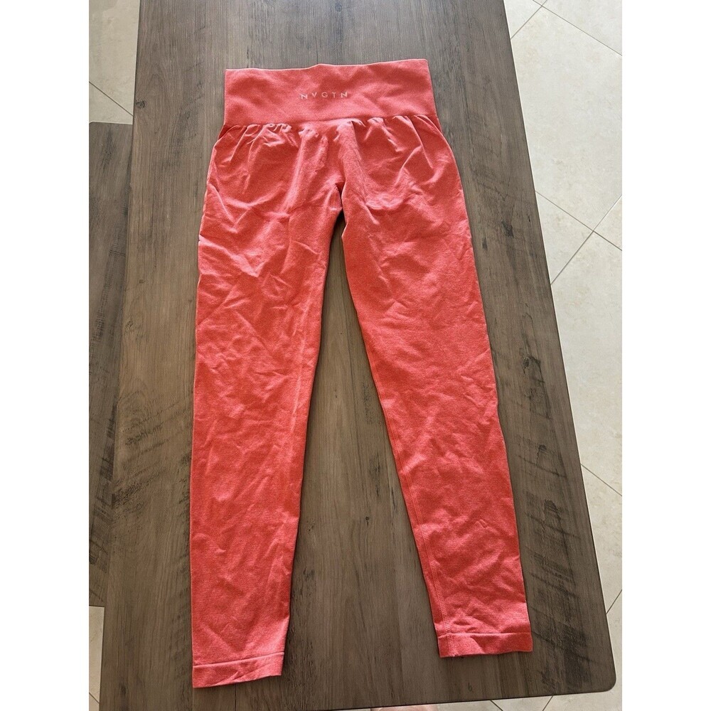 NVGTN Contour Seamless Leggings Coral M